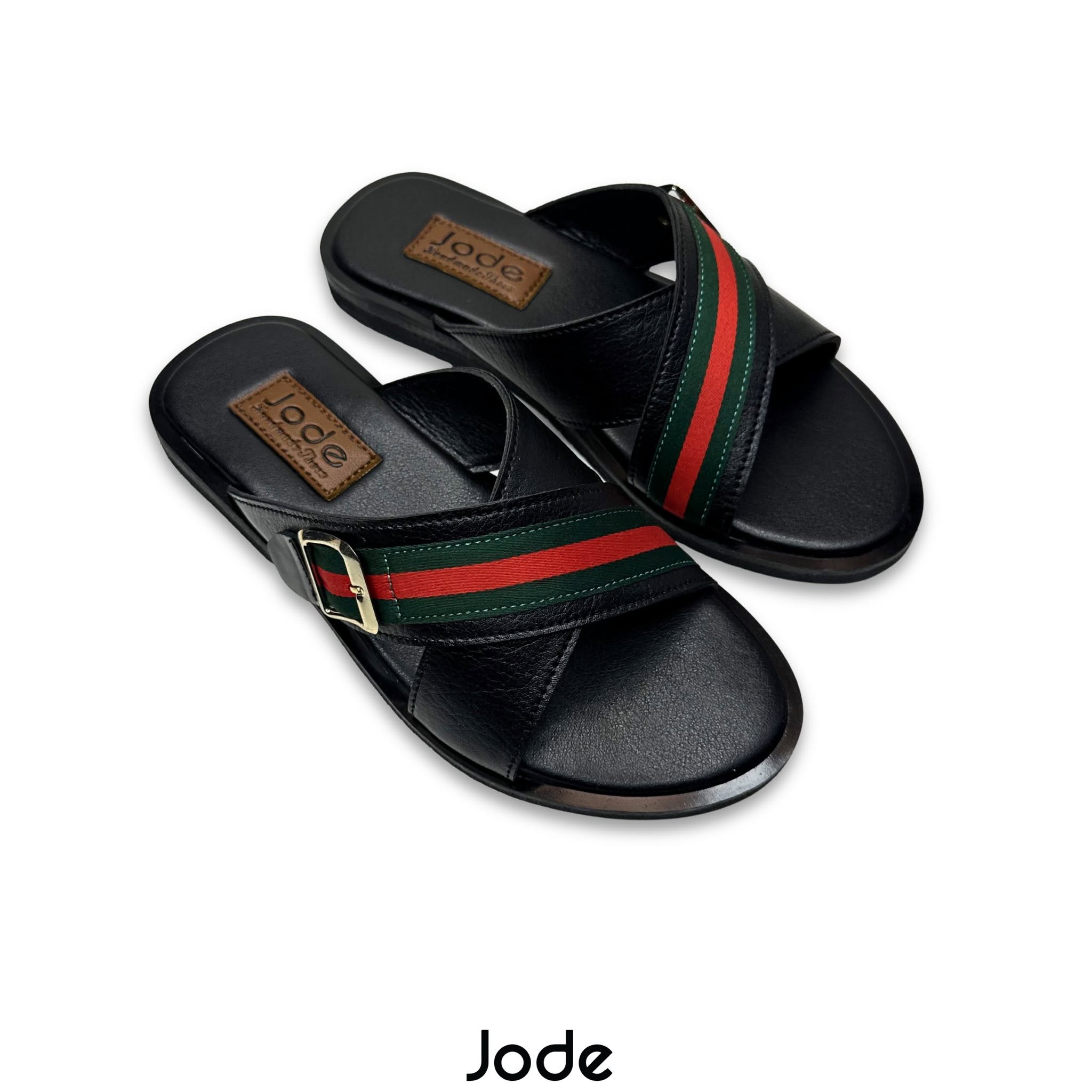 Black plain leather cross edition