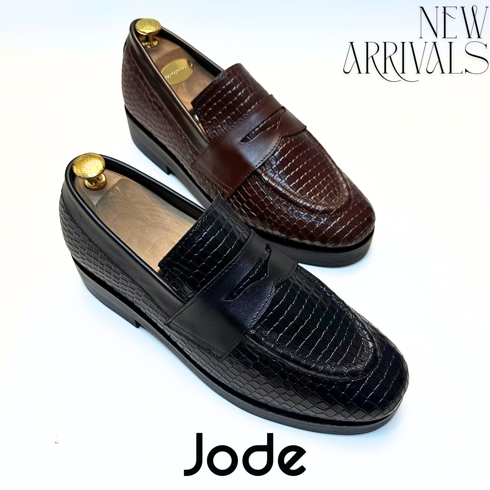 Fat height sole cocoa penny Loafer