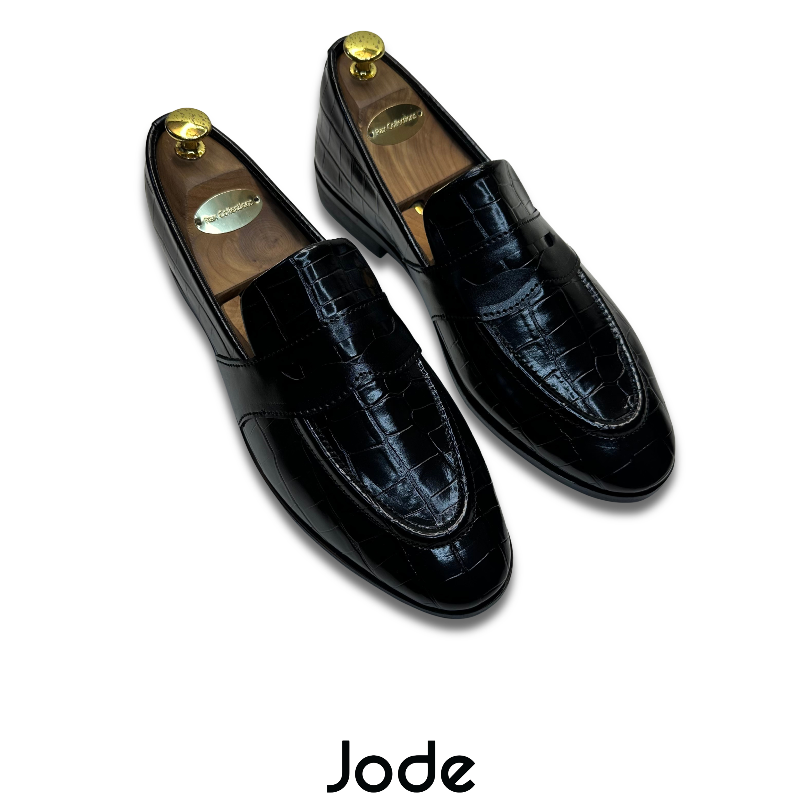 Black cocoa leather Penny