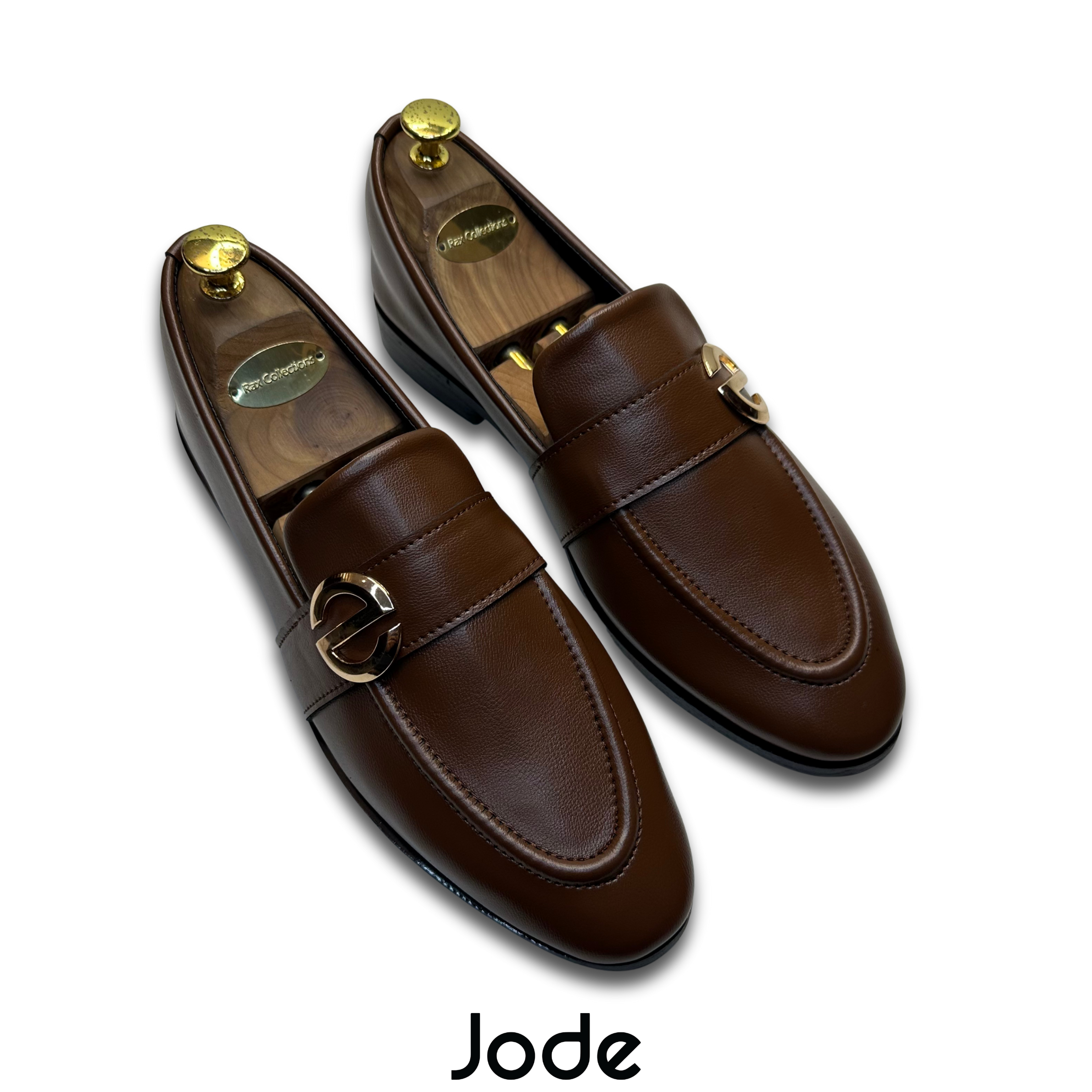 Brown plain leather S-line edition