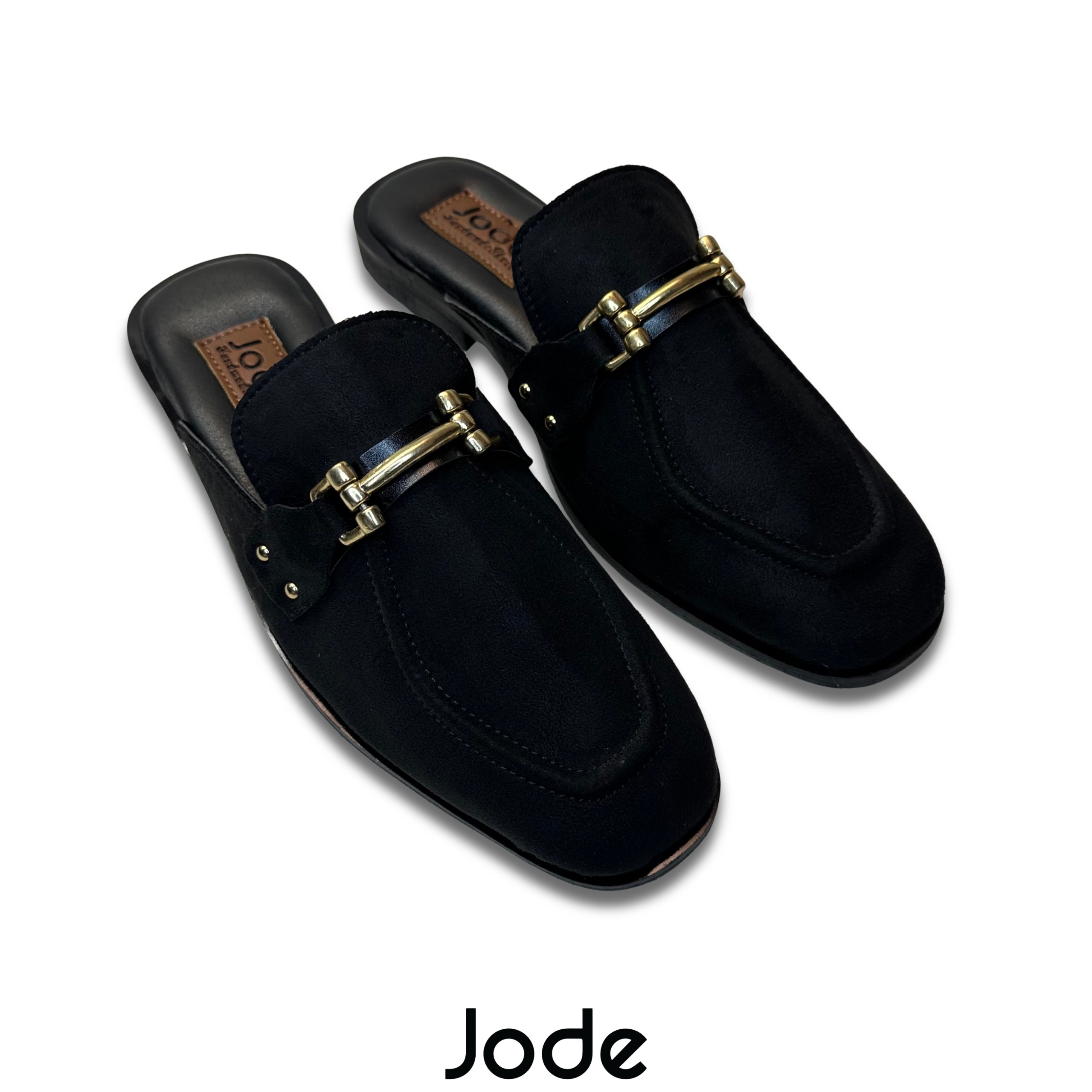 Black Suede with Antique horsebit series