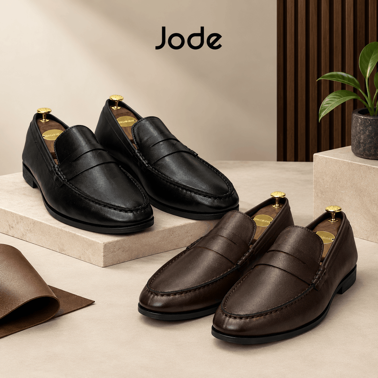 Stitched Beefroll Penny Loafer